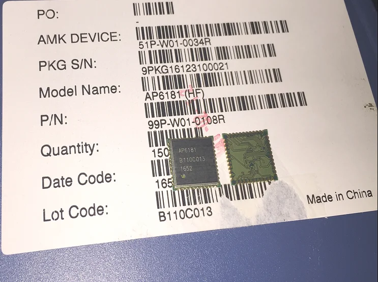 Qixinruite 2PCS/LOT New QFN AP6330 AP6236 AP6181 AP6255 AP6210 AP6212 AP6234 AP6256 AP6335 AP6476 AP6493 AP6441 | Электронные