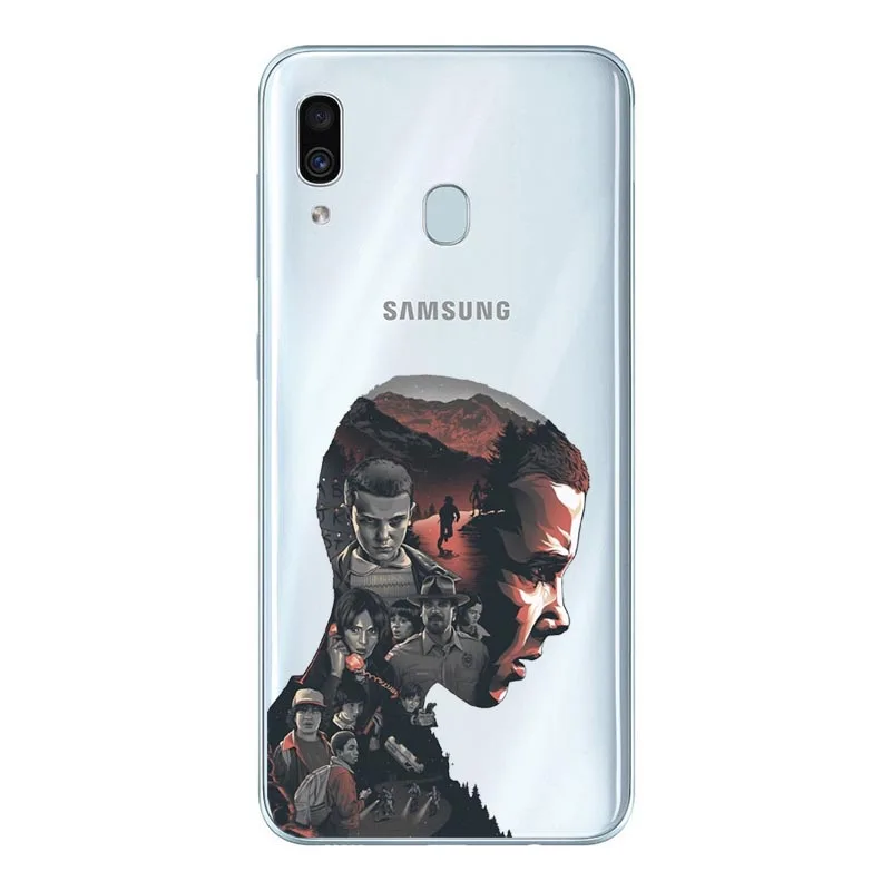 Очень странные дела Сезон 3 силиконовый чехол для телефона для samsung Galaxy A30 A10 A50 A7 A6 A8 плюс A9 A70 A80 накладка в виде телевизора - Цвет: TPU