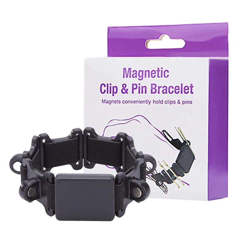 Clips Hairpin Barrette Picker Hairdresser Hair Clip Picker Plastic Magnet Elastic Cloth Professional Store The Bracelet Cleaner