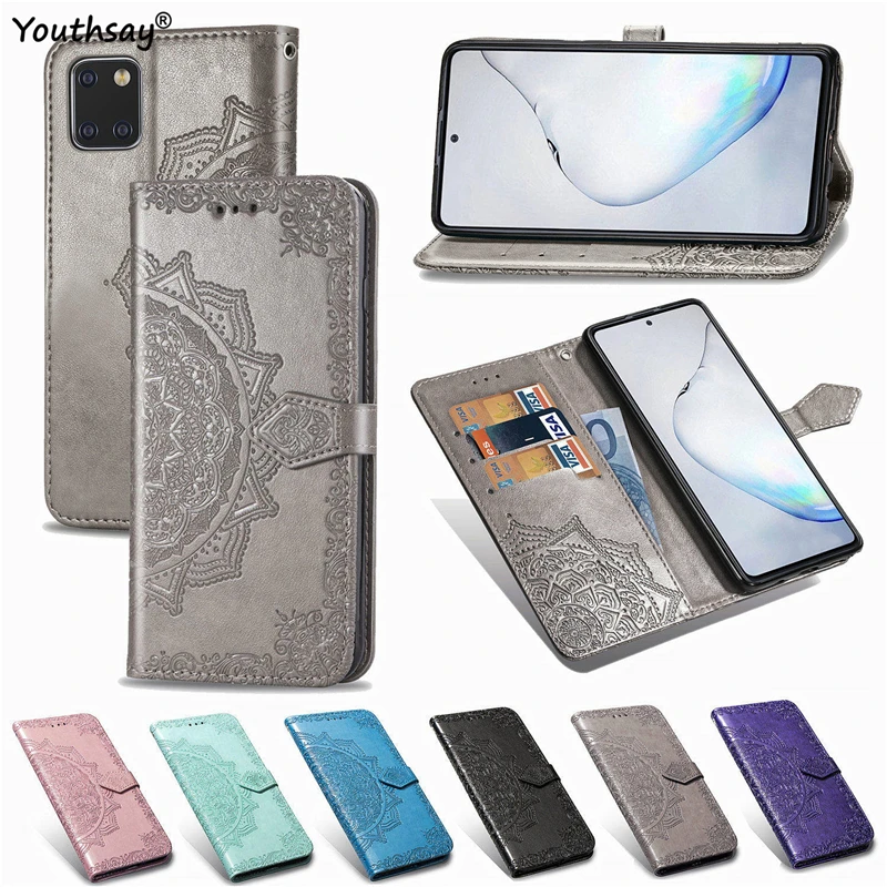 For Samsung Galaxy A51 Case Cloth Flip Leather Phone Case For Samsung Galaxy A51 Cover For