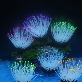 

Aapet 1pc Silicone Simulation Water Plant Aquarium Decor Accessories Artificial Aquatic Plant Decorating Ornament For Fish Tank
