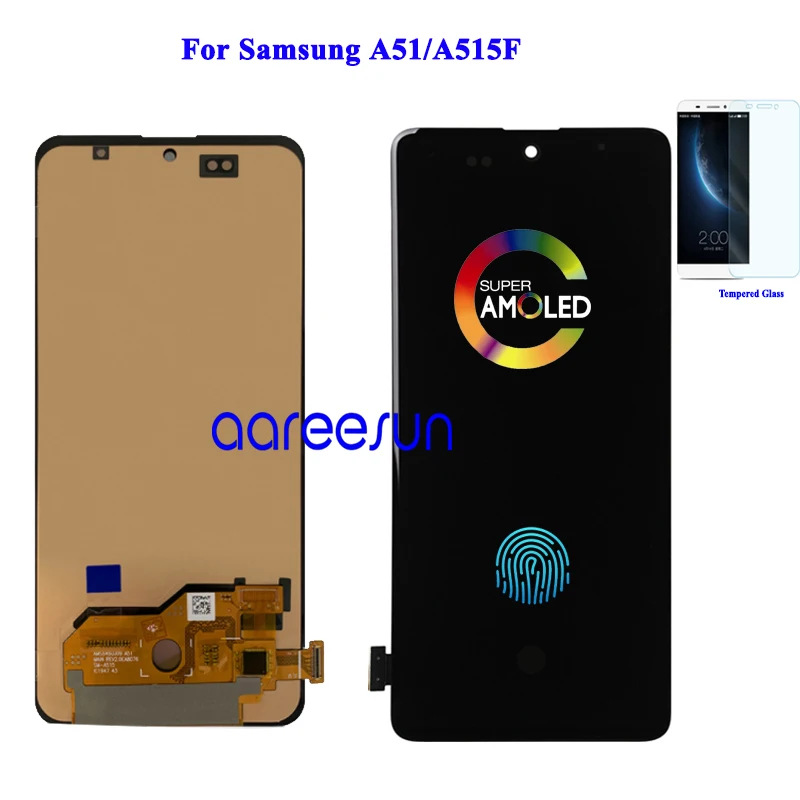 

Super Amoled LCD Screen OLED For Samsung A51 LCD For Samsung A515 A515F Display LCD Screen Touch Digitizer Assembly