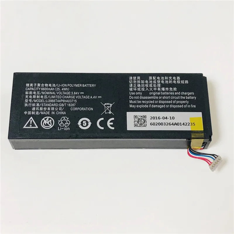 3 8 V 6600 мА/ч Li3966T44P6hA03715 для ZTE SPro 2 II S Pro Smart ZKB2A MF97 MF97B MF97V MF97G MF97W MF97E 배터리 Батарея |