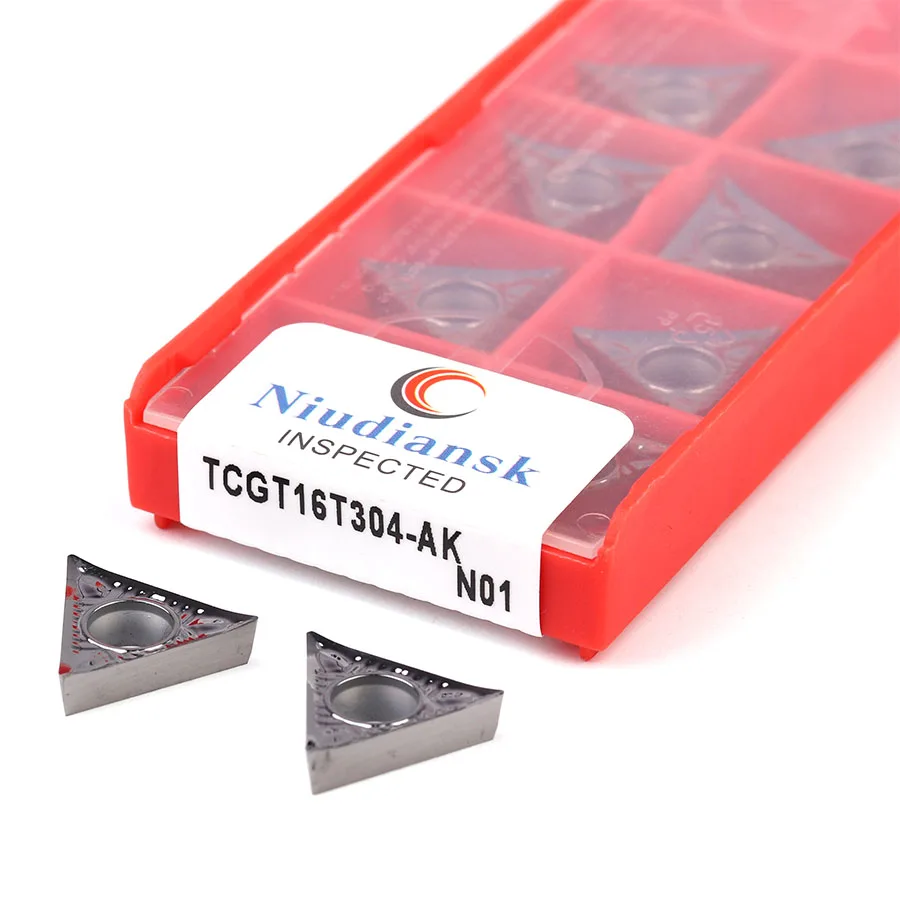 

TCGT16T302-AK TCGT16T304-AK H01 TCGT16T308-AK H01 Turning inserts for aluminum carbide cutting inserts CNC lathe processing tool