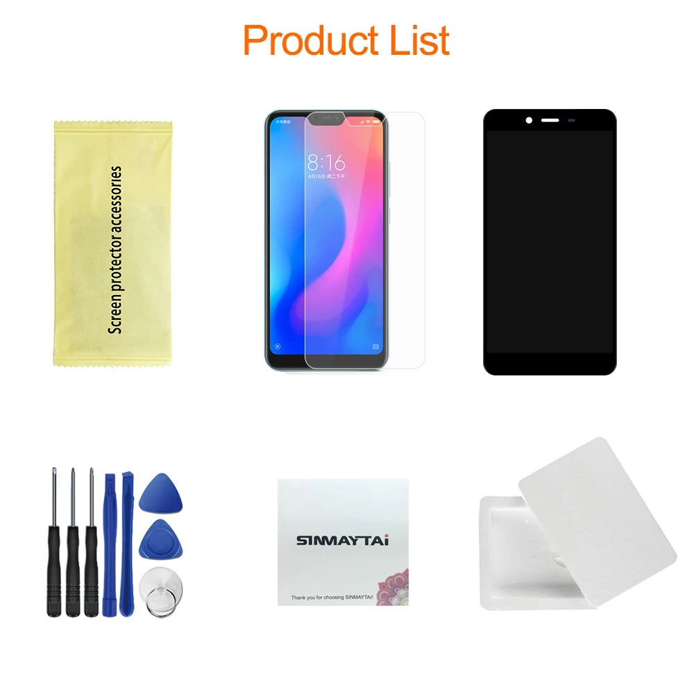 ЖК дисплей 5 дюйма для Xiaomi Redmi Note 2 сенсорная панель дигитайзер замена экрана