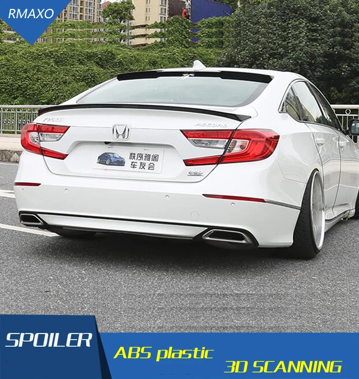 Спойлер из АБС пластика для заднего крыла Honda Accord 2018 2019|Спойлеры и крылья| |