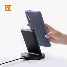 Xiaomi 20 Вт Беспроводная подставка вертикальное Беспроводное зарядное устройство вспышка зарядка подставка держатель горизонтальный с USB-C кабелем для Xiaomi Mi9 MIX3