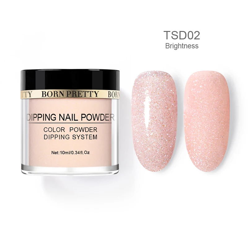 BP-TSD02 BORN PRETTY, 10 мл, погружающийся лак для ногтей, полупрозрачный, звездный блеск, пыль, сила, для украшения ногтей, натуральный, сухой, для маникюра, блеск - Цвет: BP-TSD02