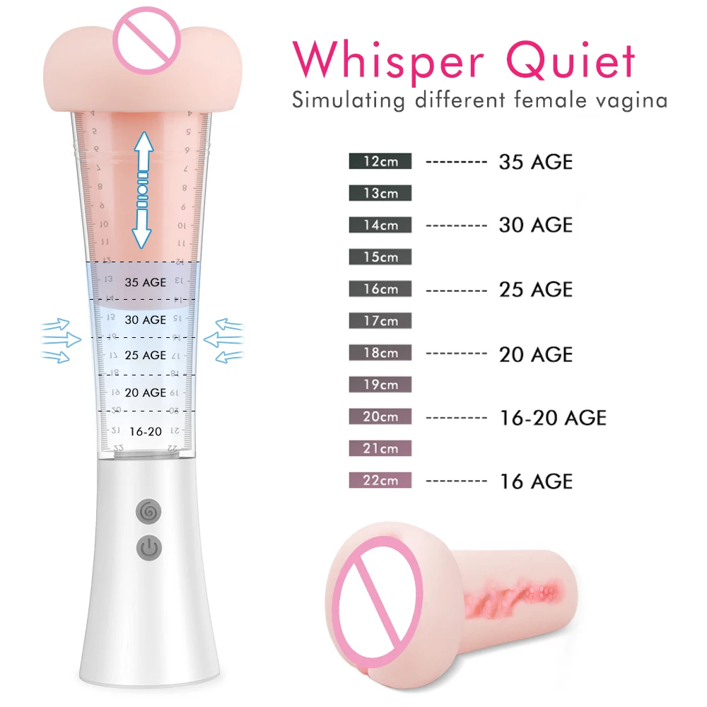 Männlicher Masturbator Mit Vakuumpumpe Und Usb-ladefunktion_voghion.com