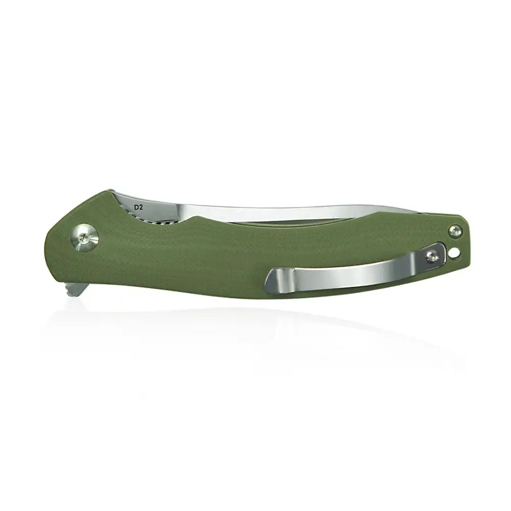 KUBEY KU176 EDC Складной нож шарикоподшипник D2 лезвие G10 Ручка Карманные Ножи Открытый Отдых и туризм