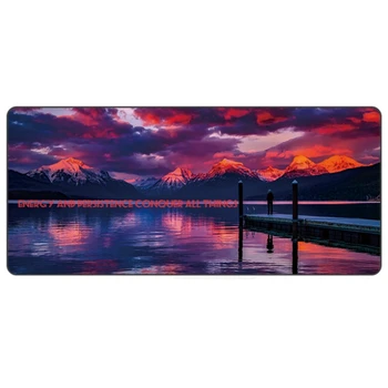 

Office Home Rubber Square Mouse Big Pad Mat Against-Slip Laptop Mousepad
