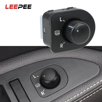 

LEEPEE Car Side Electric Mirror Switch Knob for Jetta MK4 Golf 1998-2006 1J1 959 565 F 1J1959565F for VW Passat Bora Bettle