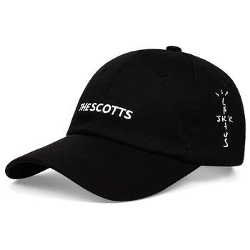 Бейсбольная кепка Scotts с вышивкой для папы, 100% хлопок, бейсбольная кепка с буквами «кактус Джек», Snapback, унисекс, уличная Кепка Astroworld s Бейсбольная кепка Scotts с вышивкой для папы, 100% хлопок, бейсбольная кепка с буквами «кактус Джек», Snapback, унисекс, уличная Кепка Astroworld s