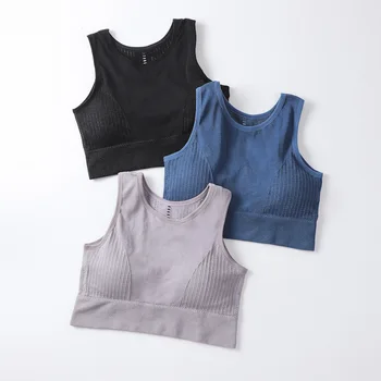

Linbaiway Bralette Push up Bras for Women Sexy Lingerie Seamless Underwear Fitness Female Wire Free Brassiere Female Sports Bra