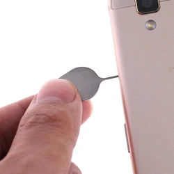 10pcs Sim Card Eject Pin Key Tool Needle SIM Card Tray Holder Eject Pin For IPhone7 6 5 For Xiaomi3 For Samsung