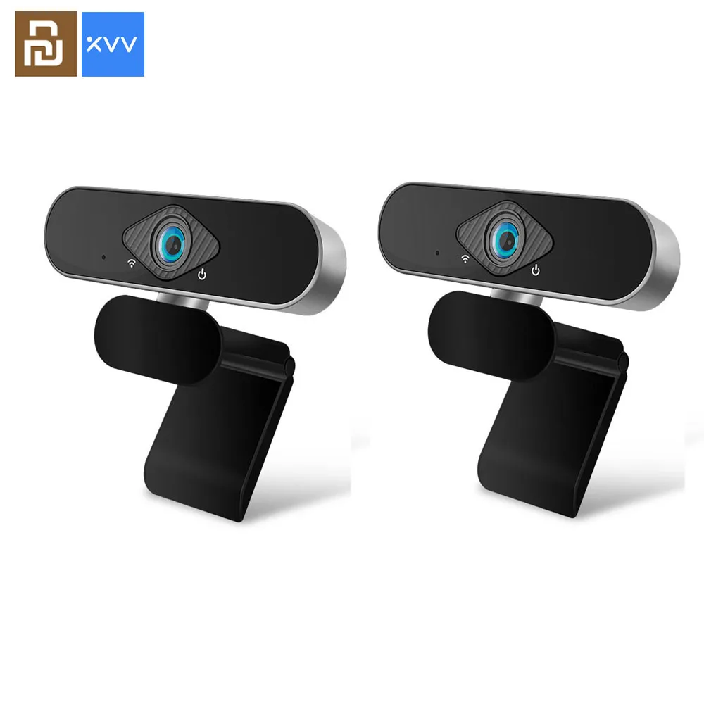 

Mihome Xiaovv Webcam1080P Ultra Wide Angle Auto Focus with Built-in Microphone For Laptop PC Online Teaching Web-cam Mi home app