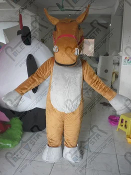 

quality donkey mascot costumes cartoon horse mascot design
