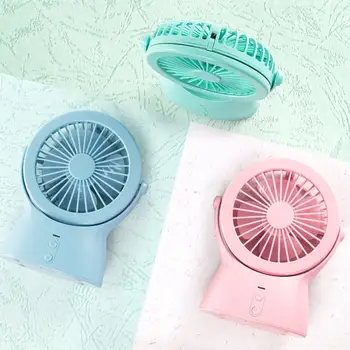 

3 Modes LED Light USB Desk Fan Electric Desktop Fan Cooling Fan Cooler Plastic Air Conditioning With Night Light