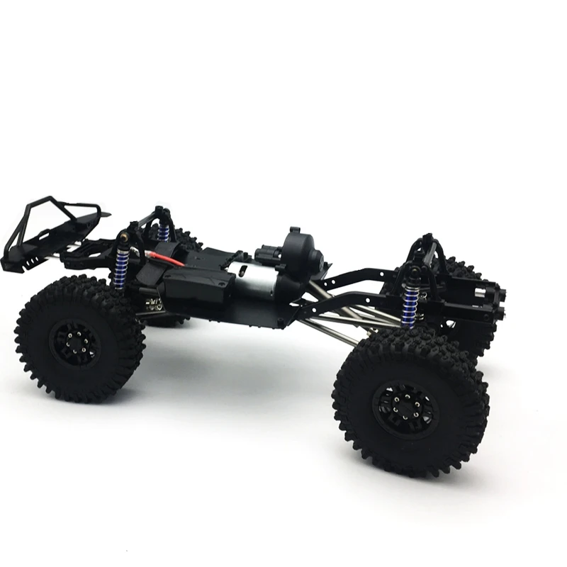 

RC Racing 313mm 12.3-Inch Wheelbase Assembled Frame Chassis for 1/10 RC Tracked Vehicles SCX10 SCX10 II 90046 90047 RC tracked