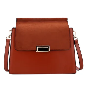 

Female bag 2019 autumn new Korean fashion niche wild shoulder bag lock personality portable Messenger bag trend