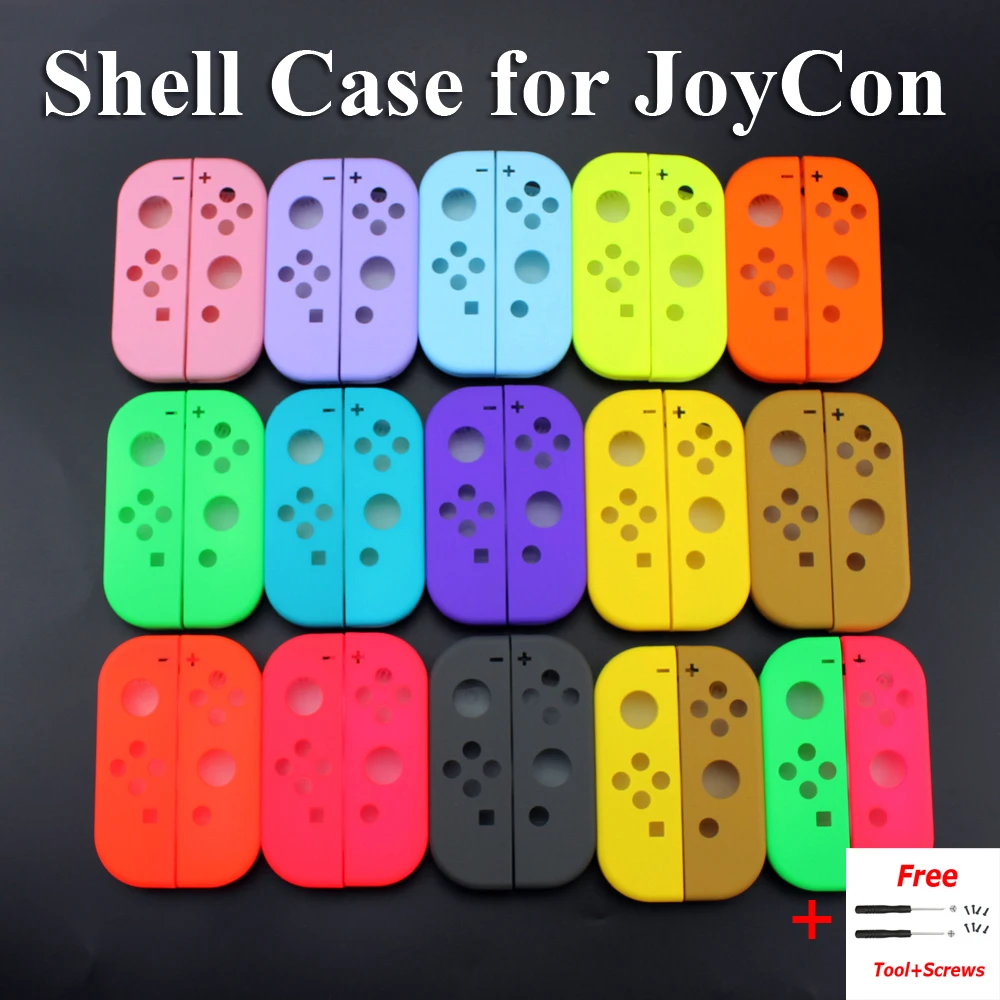 1x-Solid-14Colors-for-Nintend-Switch-NS-Joy-Con-Replacement-Housing-Shell-Cover-for-NX-JoyCons