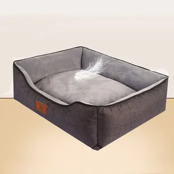 

Dog Bed Cotton Soft Pet Mat House Mattress Winter Warm Dog Sofa Nest Home Blanket for Small Pets Puppy Cats
