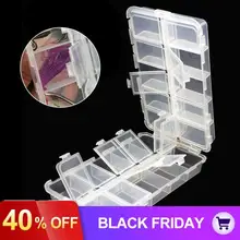 16,5x10x4 см Пластиковый 20 отсеков ящик для рыболовных снастей для рыболовных приманок приманки Крючки Чехол для хранения