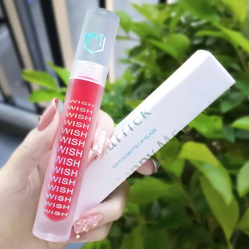 Small Popsicle Lip Glaze Matte Fog Surface Lasting Waterproof Not Easy To Fade Lip Gloss Rich Color Lipstick Lip Makeup TSLM1