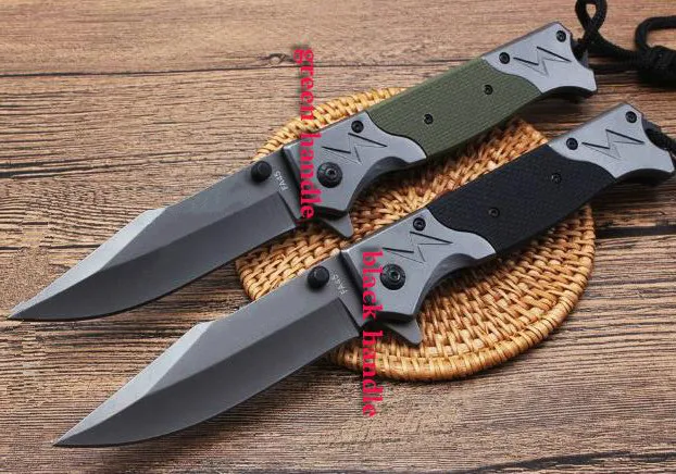 

EF- FA45 High Quality Pocket Folding Knife sharp Blade Tactical Survival Camping Knives Outdoor tools G10 handle free shipping