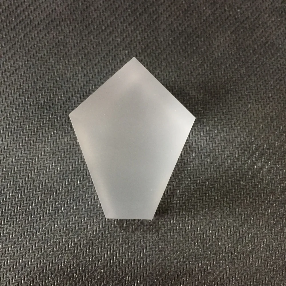 Оптическое стекло Pentaprism прямоугольная призма нерегулярная зеркальная