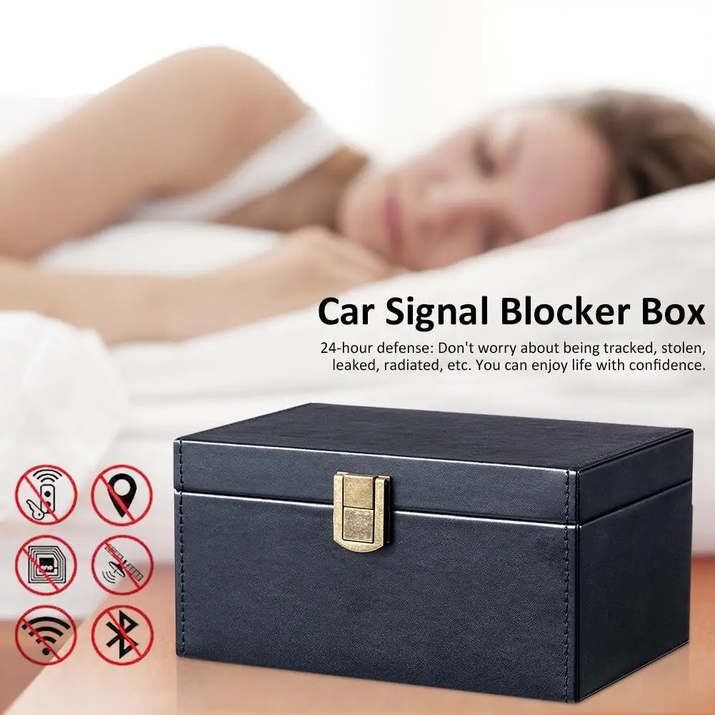 Faraday – boîte de protection du Signal pour clé de voiture, boîtier de  protection pour téléphone portable, anti-Radiation, boîte de blocage du  Signal, pochette - AliExpress