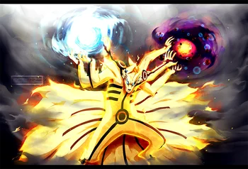 

Colorful Anime Collection Naruto Original Design Anime Wall Art Print Scroll Poster,50 x 70 cm,No Frame