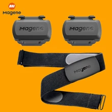 Tachimetro MAGENE Computer Wireless ANT + Bluetooth sensore di cadenza della velocità della bicicletta cardiofrequenzimetro per GARMIN iGPSPORT Bryton