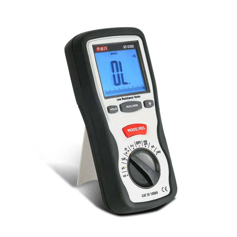 DT-5302 low Resistance tester Professional grounding resistance tester