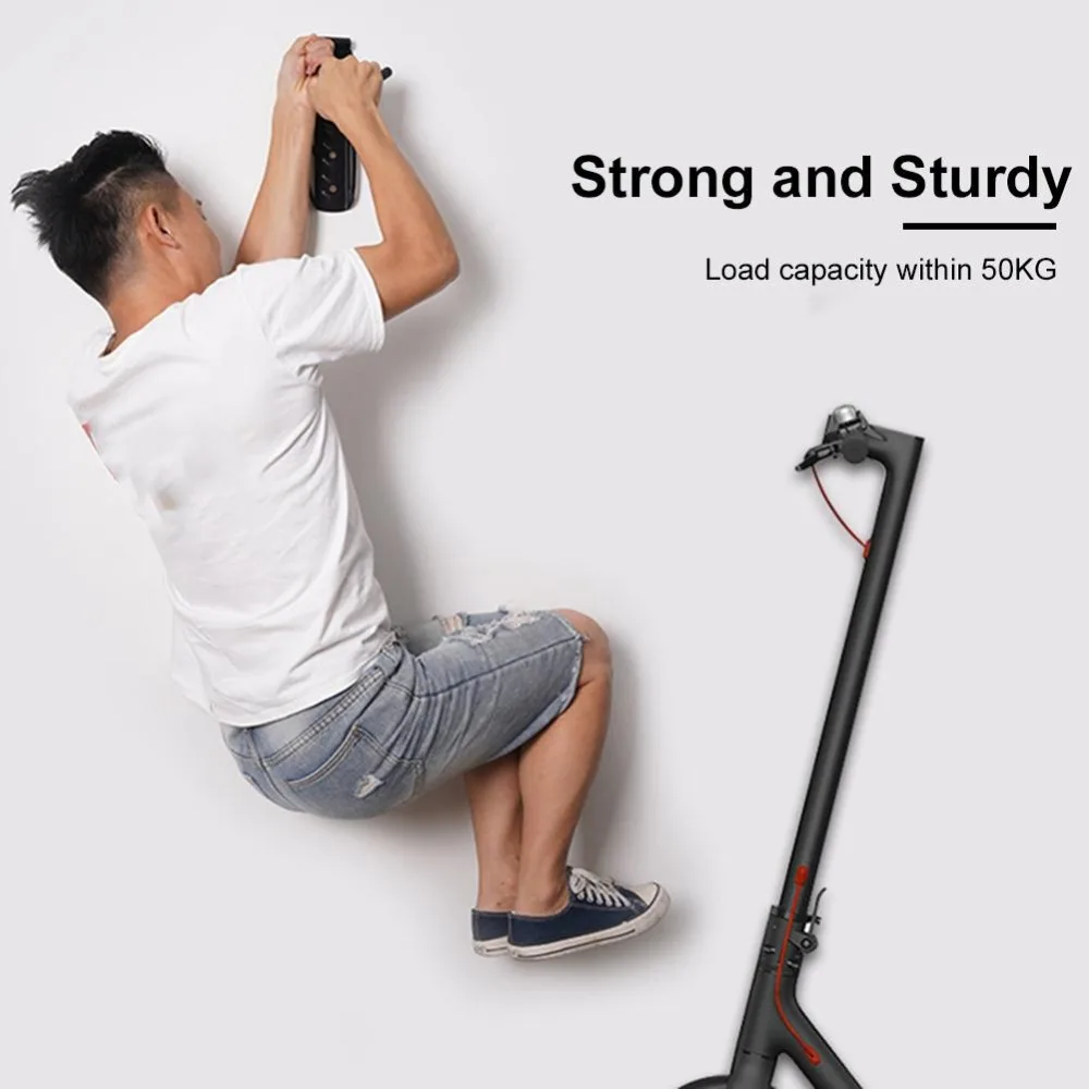 For-Xiaomi-M365-Electric-Scooter-Wall-Holder-Hanger-Stand-Mounted-Hanging-Rack-Storage-Hook-Scooter-Skateboard
