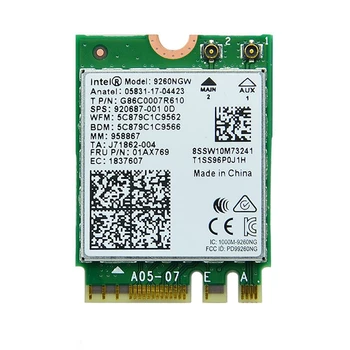 

Dual Band Wireless 9260NGW 2.4Gbps 802.11Ax Wireless Wi-Fi for WiFi Wlan Card