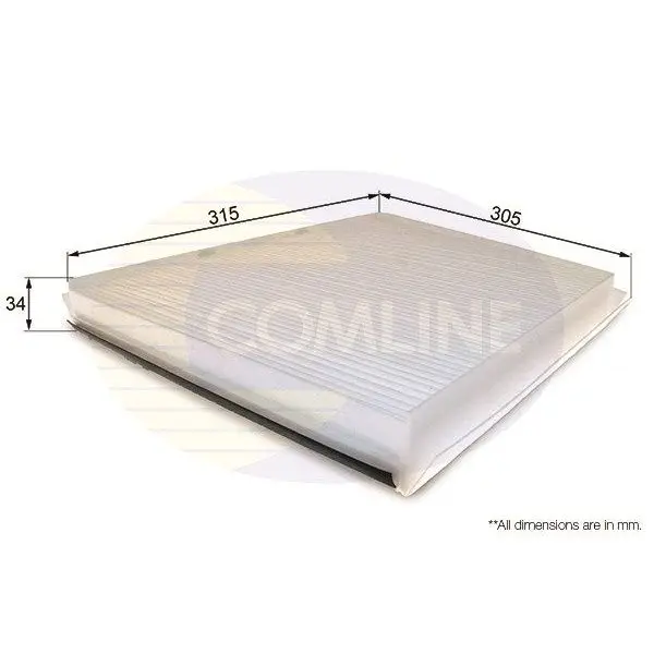 Фильтр салона COMLINE EKF139