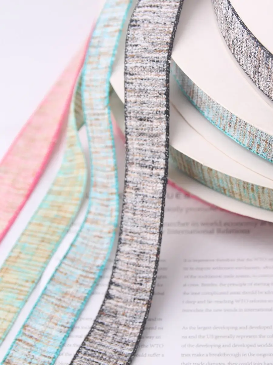 2.5cm Pattern Dress Tie Christmas Ribbon DIY Gift Wrapping Wedding Decoration Hair Accessories Bowknot Hand-Sewn Process 2.5cm Pattern Dress Tie Christmas Ribbon DIY Gift Wrapping Wedding Decoration Hair Accessories Bowknot Hand-Sewn Process