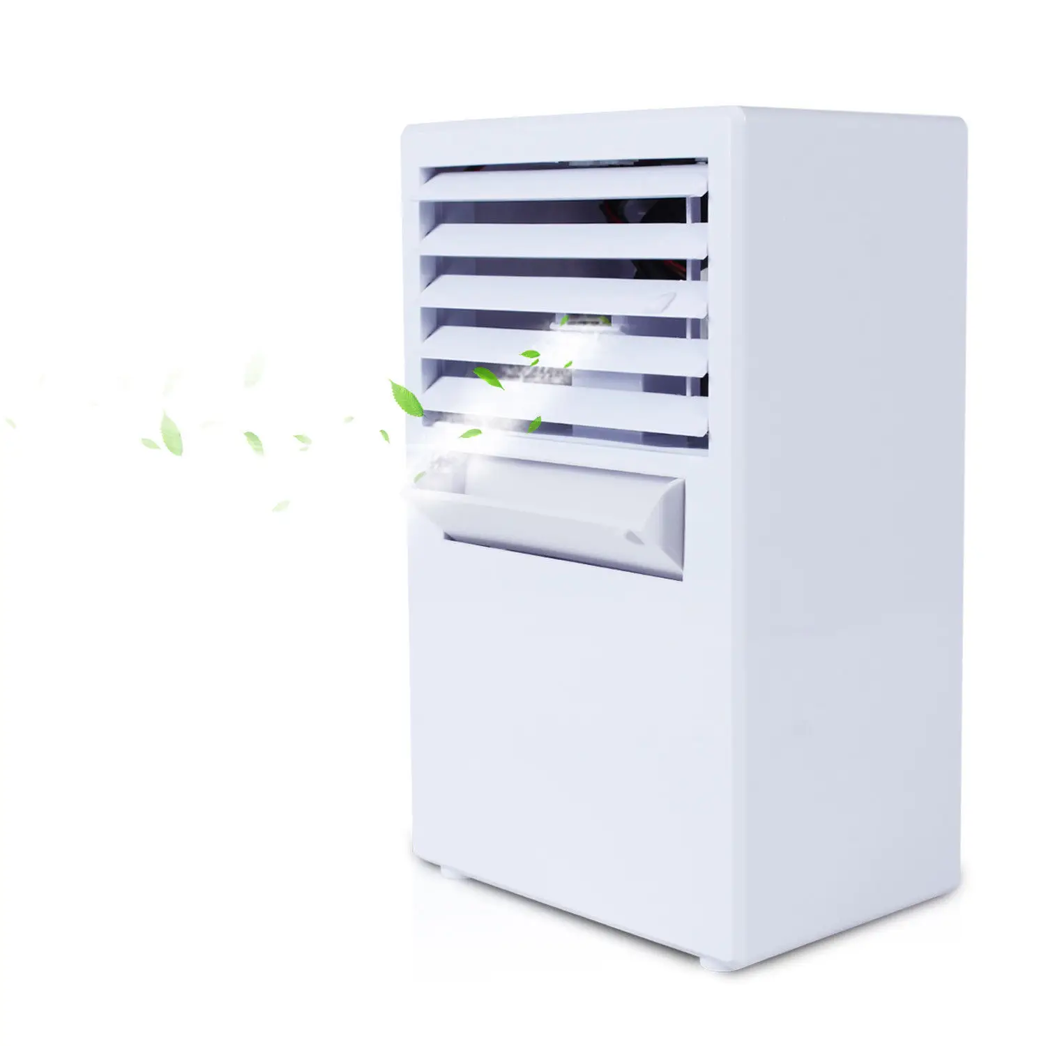 

New Air Conditioner Fan Portable Mini Humidifier Cooling Water Quiet Desktop Fan