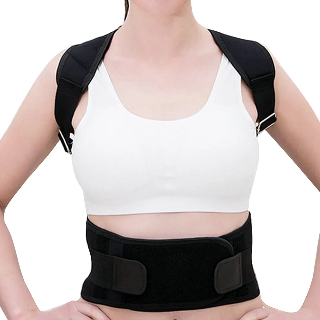 Черный JAYCOSIN Adjustable Strap Body Shaper Women Slimming Shapewear Straighten Strap Waist Trainer Body Shaper Body Shaper Slimming - Цвет: Черный