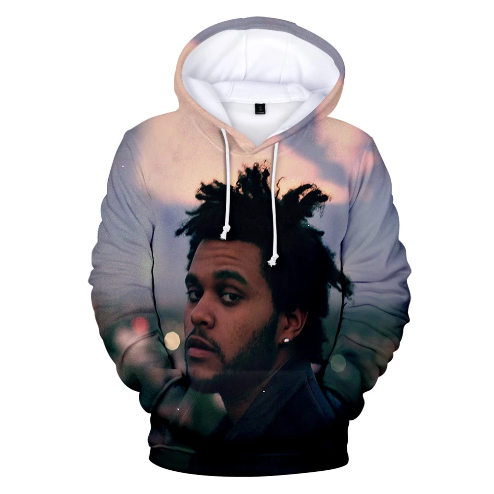 the weeknd hoodie New Arrivals Fashion Print 3D hoodie Casual Coats tops 5