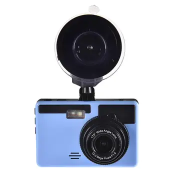 

1080P Car Full HD Driving Recorder With 3inch LCD Screen 170 degrees Wide Angle G-Sensor Loop Recording And Motion Detection