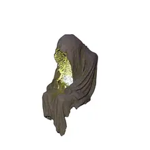 

Witch Ghoul Solar Energy Lamp Witch Solar Led Garden Courtyard Decoration Light Resin Garden Decoration Ornaments Lantern
