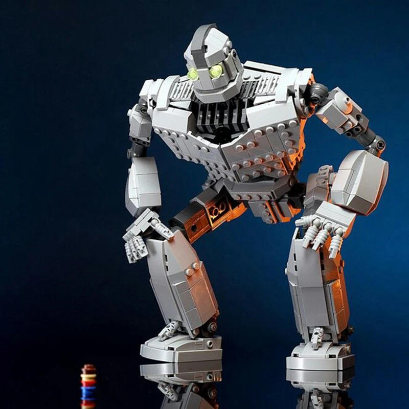 

MOC-14898 Hot Movies The Iron Robot Model Compatible with Moc Building Blocks 818pcs Toys for Children Birthday Gift