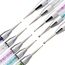 EBay Горячая Маникюр высшего класса с алмазной ручкой 5 Чехол двуглавый рисунок иглы маникюр