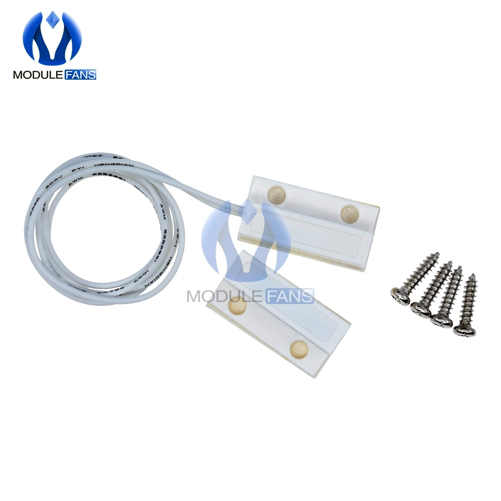 

5pair ABS MC-38 Wired Door Window Sensor Magnetic Switch Home Alarm System