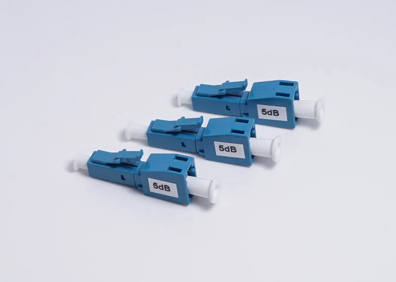 

10PCS/Pack 5dB LC Fiber Optic Attenuator Plug-In Connector Single Mode Fixed Optical
