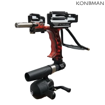 

Hunting Bow Slingshot Laser Slingshot Black Red Fishing Outdoor Powerful Slingshot Catapult Slingshot Elastic Rubber Band Caza