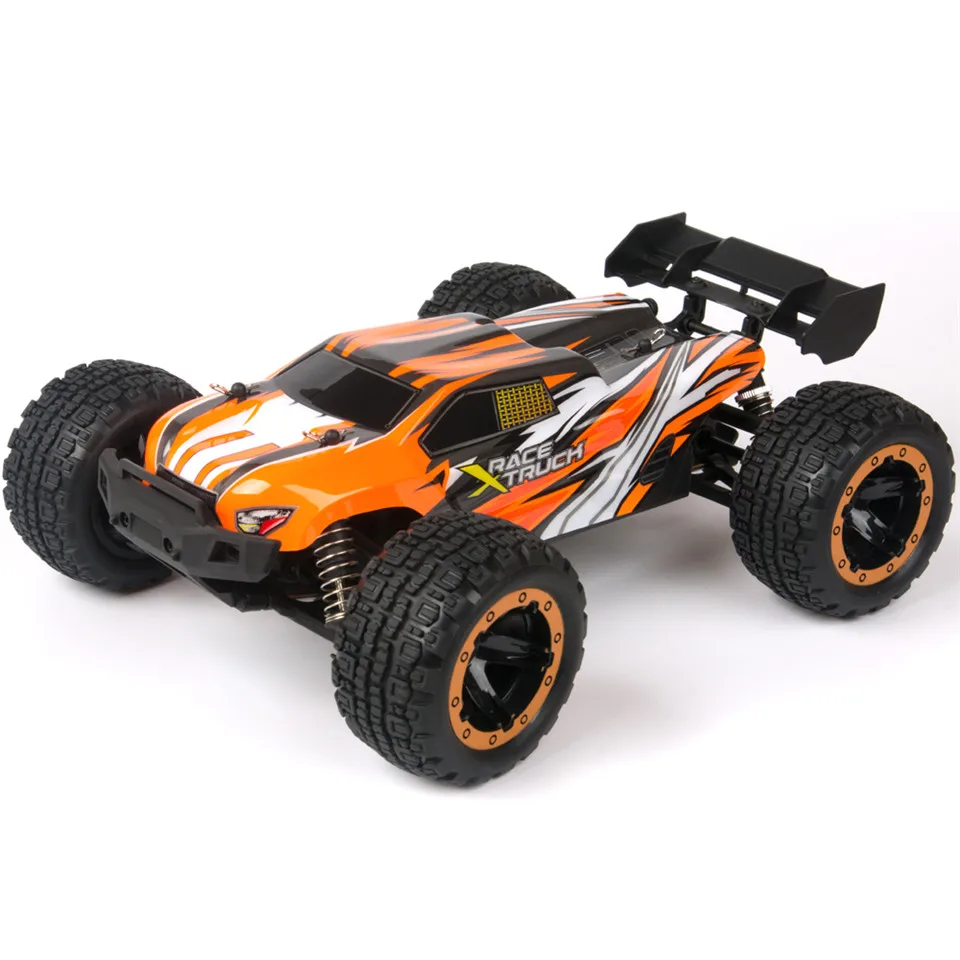 1/16 масштаб 4WD RC модель автомобиля с дистанционным управлением RC390 щеточный мотор 2435 бесщеточный высокоскоростной гоночный внедорожный большой игрушечный автомобиль грузовик