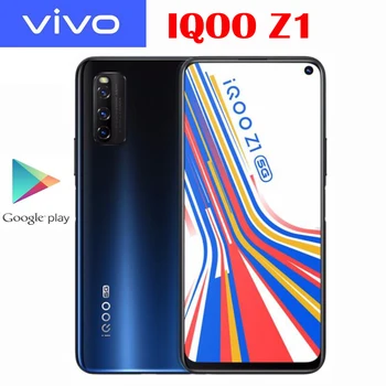 

New Original Official VIVO IQOO Z1 5G Smart Phone MTK 1000 Plus 6.57inch LCD 144Hz Refresh Rate NFC 4500mAh 44W SupperVOOC